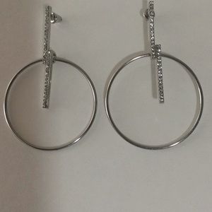 Silver Earrings for Date Night or Casual Outing